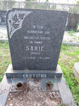 GRIFFITHS Sarie nee BRIEL 1936-1974