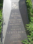 STAPELBERG Marthinus Louis Vorster 1917-1975