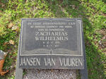 VUUREN Zacharias Wilhelmus, Jansen van 1929-1977