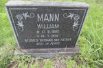 MANN William 1882-1950