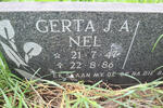 NEL Gerta J. A. 1947-1986