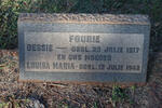 FOURIE Louisa Maria -1942 :: FOURIE Bessie -1917
