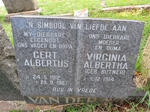 WALT Gert Albertus, van der 1912-1987 & Virginia Albertha BUTNER 1914-