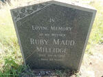 MILLIDGE Ruby Maud -1953