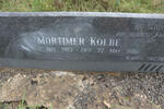 HILL Mortimer Kolbe 1903-1986 & Mara OLIVER 1920-1986