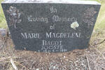 BAGOT Marie Magdelene nee JOOSTE -1991