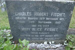 FITCHET Charles Robert 1871-1950 & Mary Alice CURLEY -1972
