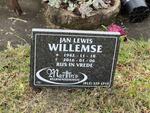 WILLEMSE Jan Lewis 1942-2016