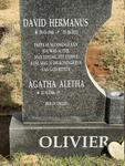 OLIVIER David Hermanus 1948-2013 & Agatha Aletha 1946-