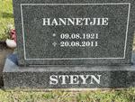 STEYN Hannetjie 1921-2011