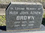 BROWN Hugh John Agnew 1926-1998