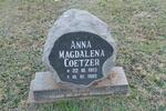 COETZER Anna Magdalena 1913-1985