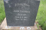 JACKSON John Fredrick 1854-1943