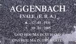 AGGENBACH E.B.A. 1931-2005