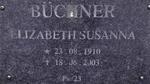 BUCHNER Elizabeth Susanna 1910-2003
