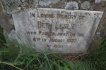 LESLIE Beth -1937
