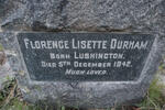 DURHAM Florence Lisette -1942