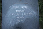 LUBBE Susie nee BECKLEY 1916-1978
