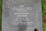 TALJAARD Jacobus Hermanus 1914-2001 :: KLEIN Magdalena Johanna 1919-2014 