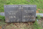 HAUPT Jack 1909-1997 & Hanna 1919-