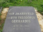 JAARSVELD Alwyn Theodorus Gerhardus, van 1944-2005 & Martha Francina 1935-2003 