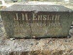 ENSLIN J.M. 1908-1917