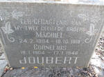JOUBERT Machiel 1894-1918 :: JOUBERT Cornelius 1904-1946