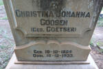 LINDE Francois Johannes, v.d. nee WELGEMOED 1860-1907 :: GOOSEN Christina Johanna nee COETSER 1854-1933