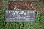 EYSSEN Wynand Frederick, van 1925-2013