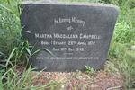 CAMPBELL Martha Magdalena nee STUART 1872-1943