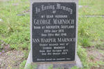 MARNOCH George 1875-1948 & Ann Harper 1875-1954