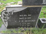 DURAND C.J.H. 1897-1967 & E.H.J. 1903-1984