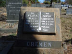 CREMEN William James 1878-1948 & Sophia Gertrude 1882-1954