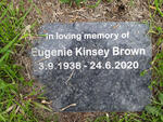 BROWN Eugenie Kinsey 1938-2020