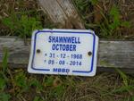 OCTOBER Shawnwell 1968-2014