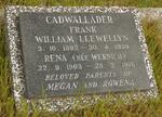 CADWALLADER Frank William Llewellyn 1895-1959 & Rena WERNICH 1903-1976