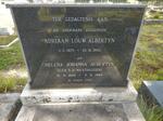 ALBERTYN Adriaan Louw 1875-1962 & Helena Johanna V.D. WESTHUIZEN 1893-1984
