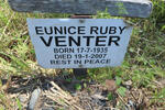 VENTER Eunice Ruby 1935-2007