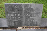 ZYL Dirk G.H., van 1908-1990 & Anna C.E. HENNNING 1908-1981 