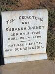 BRANDT Susanna 1926-1930