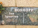 BOSHOFF Ian Ignatius 1968-2017