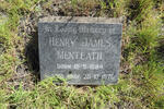 MENTEATH Henry James 1894-1970