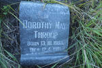 THROUP Dorothy May 1903-1981