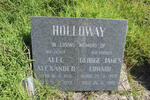 HOLLOWAY Alec Alexander 1916-1979 :: HOLLOWAY George James Edward 1959-1980