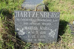 HARTZENBERG Martha Maria 1890-1978