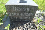 BARKHUIZEN Hester 1973-1998