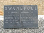 SWANEPOEL Petrus J.E. 1899-1967 & Catharina P.F. BOTHMA 1912-1989