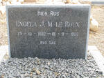 ROUX Engela J.M., le 1892-1968