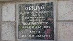 GEILING Wolfgang Otto 1933-2019 & Anette 1941-2021