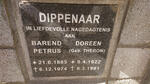 DIPPENAAR Barend Petrus 1885-1974 & Doreen THERON 1922-1991